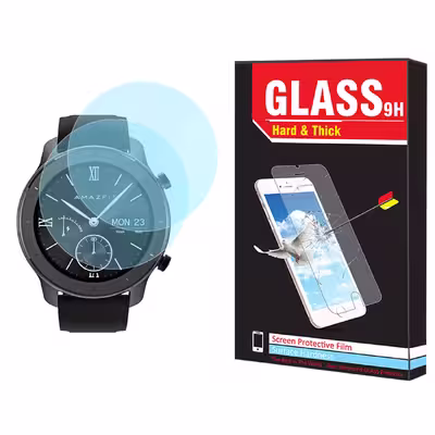 محافظ صفحه نمایش نانو هارد اند تیک مدل NHT مناسب برای ساعت هوشمند شیائومی Amazfit GTR 42mm بسته دو عددی