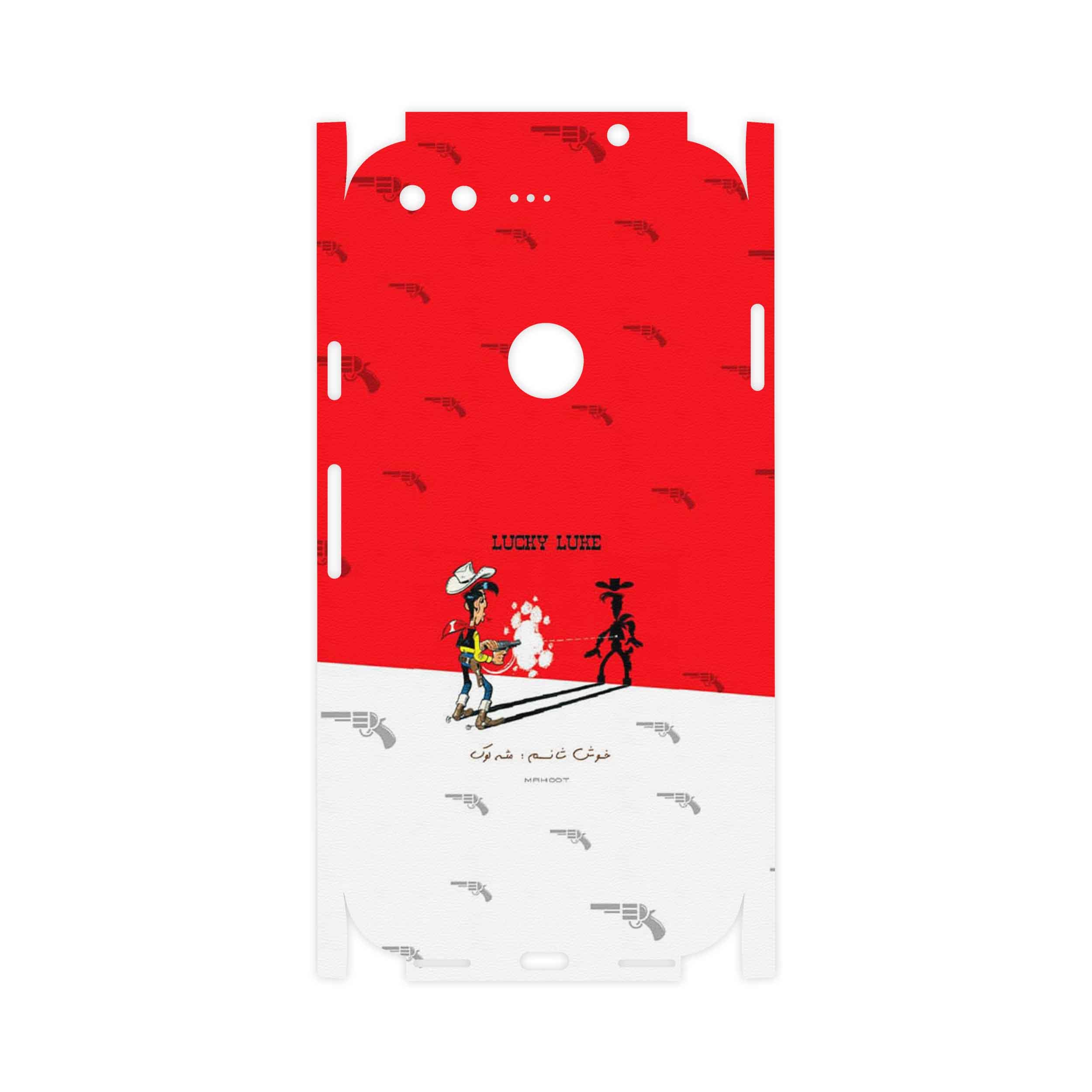 برچسب پوششی ماهوت مدل Lucky Luke-FullSkin مناسب برای گوشی موبایل گوگل Pixel