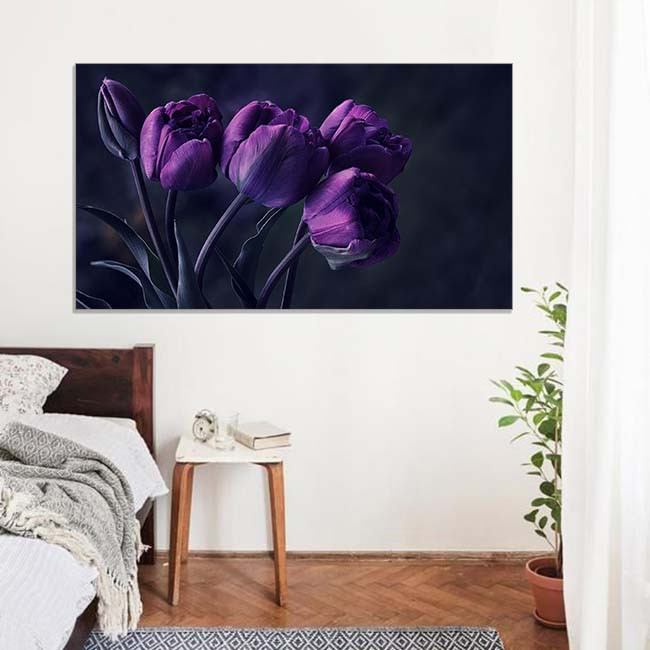 تابلو شاسی طرح لاله مدل 32 | دنیای قاب