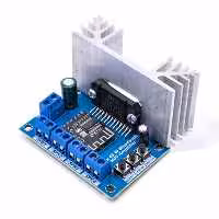 ماژول آمپلی فایر بلوتوثی 4x45W با تراشه TDA7388 ایرانیک