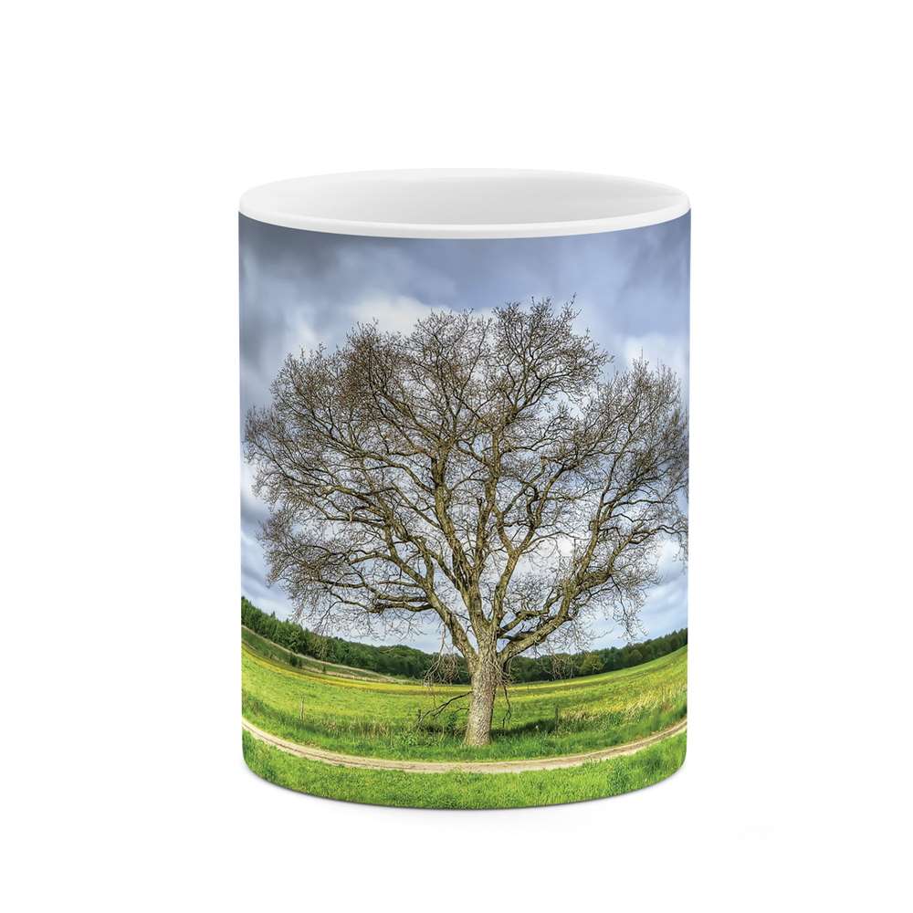 ماگ طرح تک درخت در طبیعت مدل mgs06543