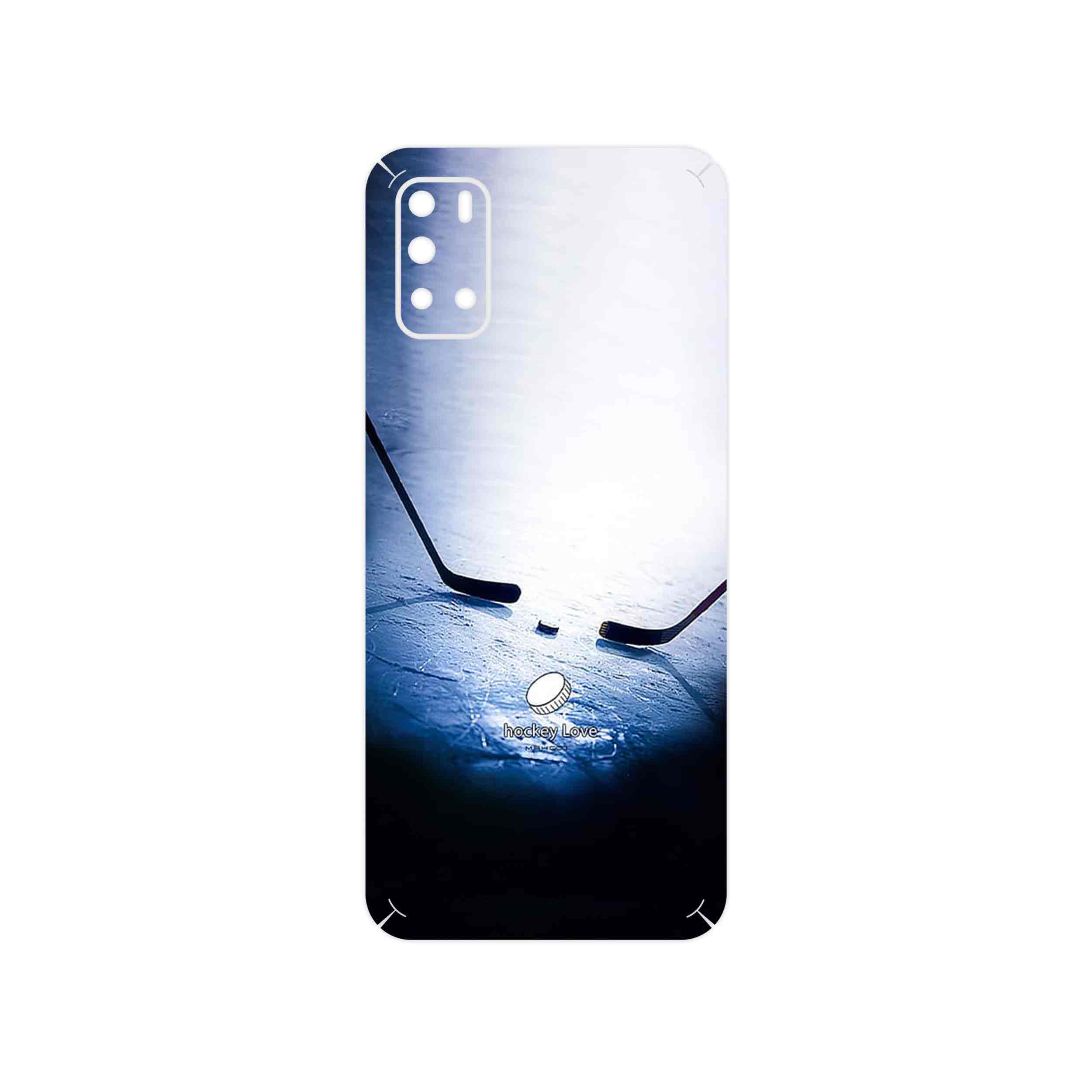 برچسب پوششی ماهوت مدل Ice hockey مناسب برای گوشی موبایل جی پلاس Z10