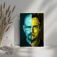 تابلو شاسی مدل فیلم برکینگ بد (Breaking Bad) کد FMO22