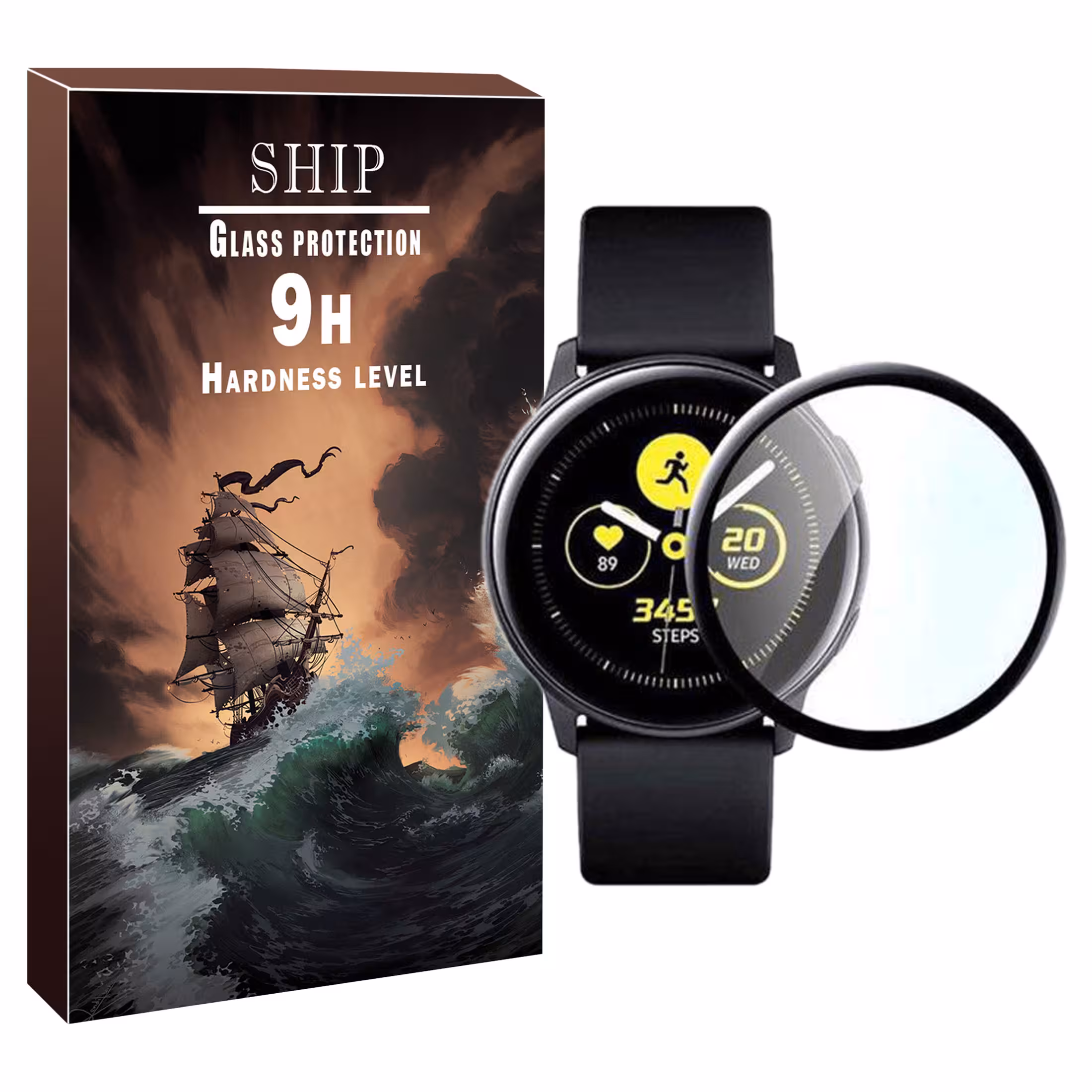 محافظ صفحه نمایش شیپ مدل FUM-01 مناسب برای ساعت هوشمند سامسونگ Galaxy Watch Active 2 40mm
