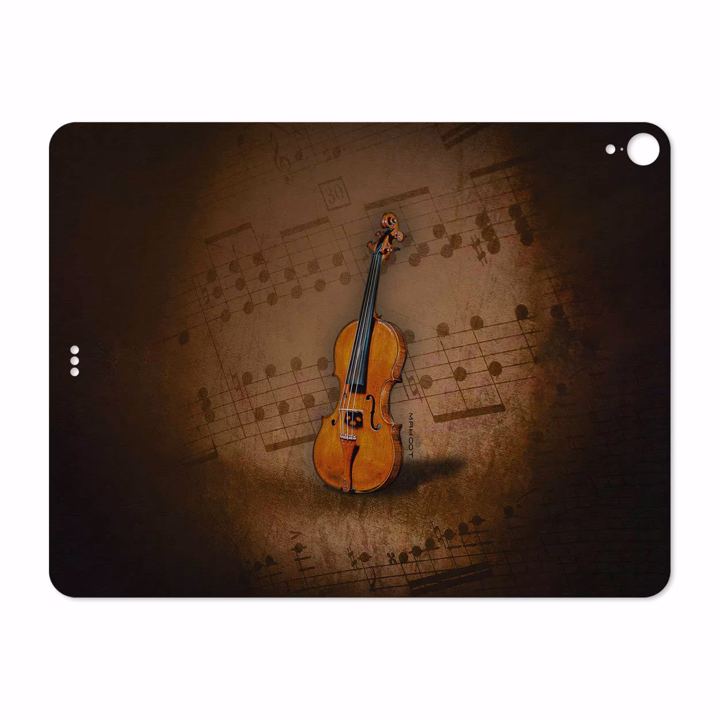 برچسب پوششی ماهوت مدل Violin-Instrument مناسب برای تبلت اپل iPad Pro 12.9 (GEN 3) 2018 A1983