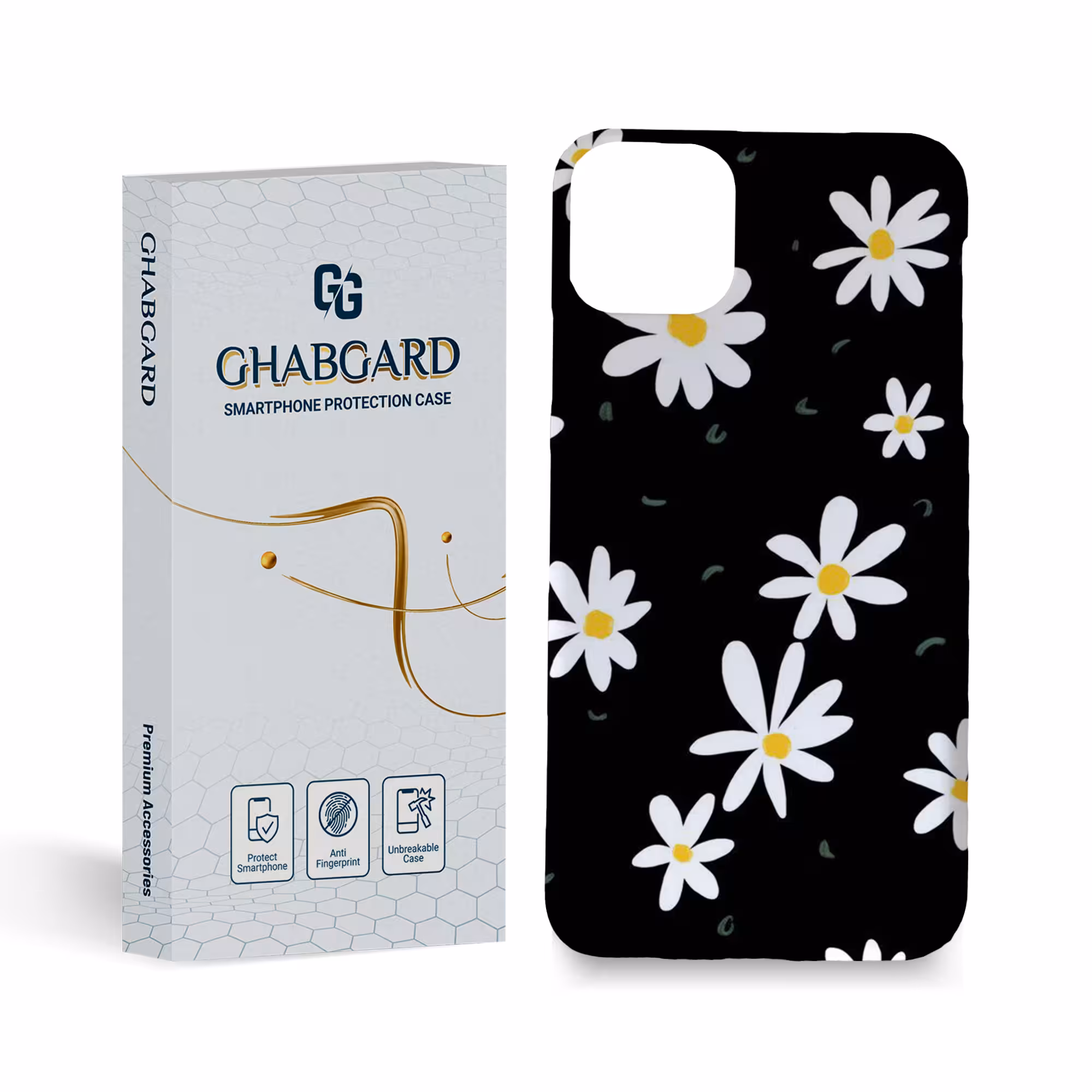 کاور قاب گارد مدل گل مناسب برای گوشی موبایل اپل iphone 11 promax
