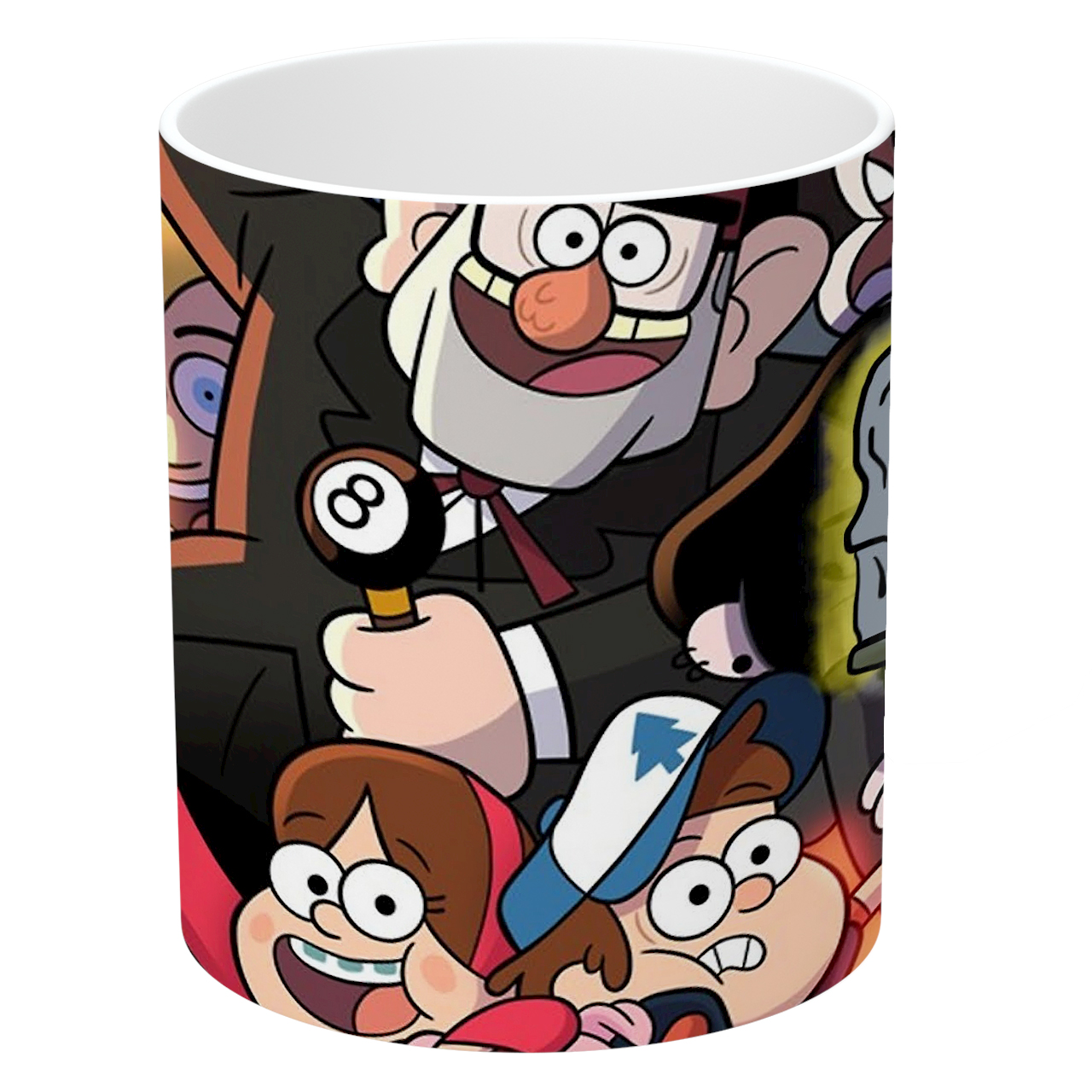 ماگ طرح انیمیشن آبشار جاذبه مدل NI1876