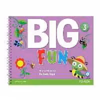 کتاب بیگ فان3 Big Fun به همراه CD و کتاب کار workbook