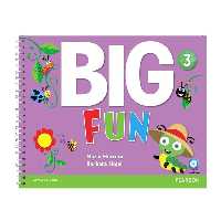 کتاب بیگ فان3 Big Fun به همراه CD و کتاب کار workbook