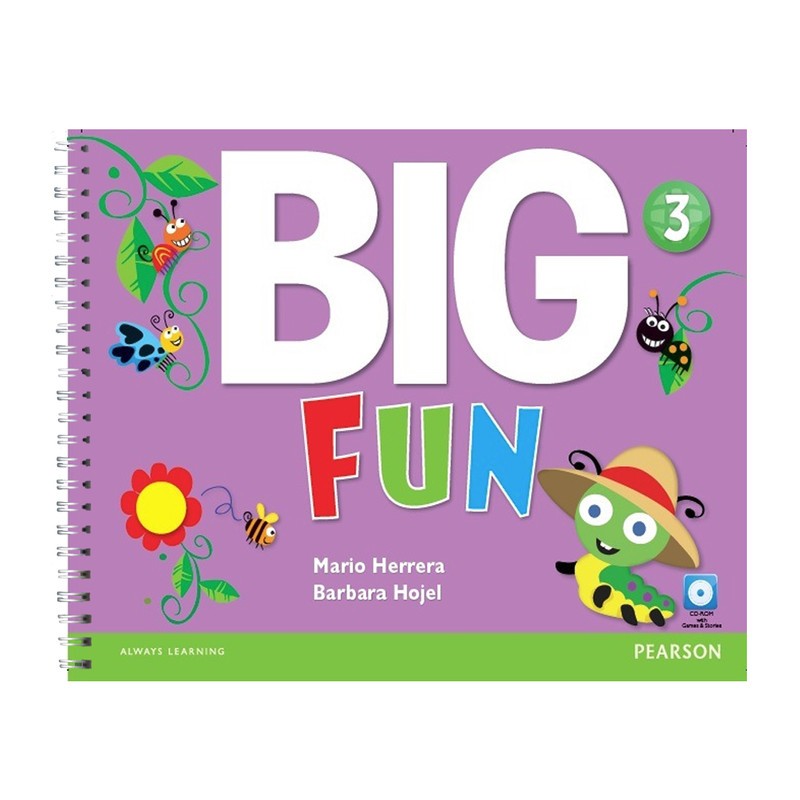 کتاب بیگ فان3 Big Fun به همراه CD و کتاب کار workbook
