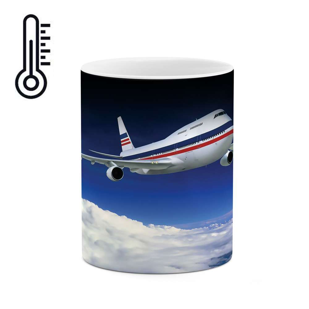 ماگ حرارتی طرح هواپیما مدل mgh00910