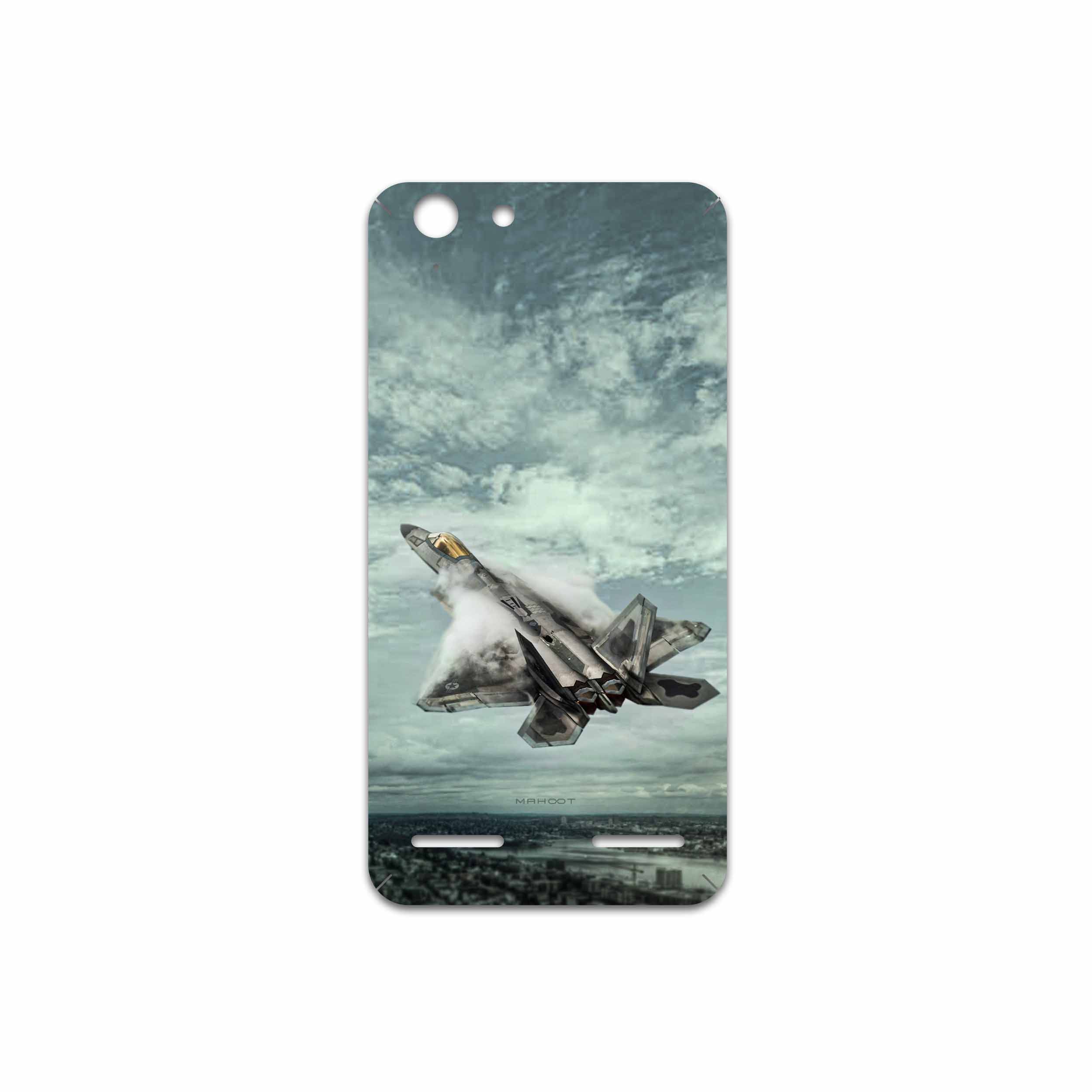 برچسب پوششی ماهوت مدل F-22 Raptor مناسب برای گوشی موبایل لنوو Vibe K5 Plus