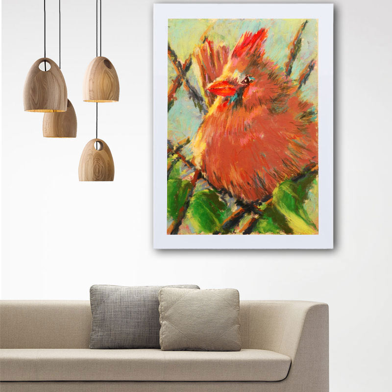 تابلو گالری استاربوی طرح پرنده مدل هنری 106