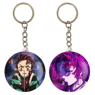 جاکلیدی خندالو مدل یوریچی و تانجیرو کامادو انیمه شیطان کش کد 1278912796 مجموعه 2 عددی