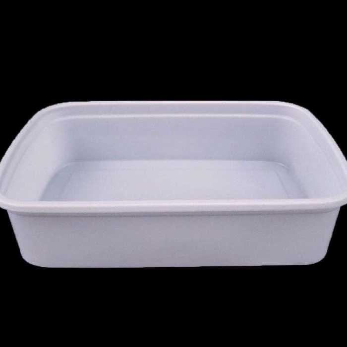 ظرف بستنی لیتری یکبار مصرف سایز 750 سی سی (500 گرمی)با درب پ پ (بسته 200 تایی)