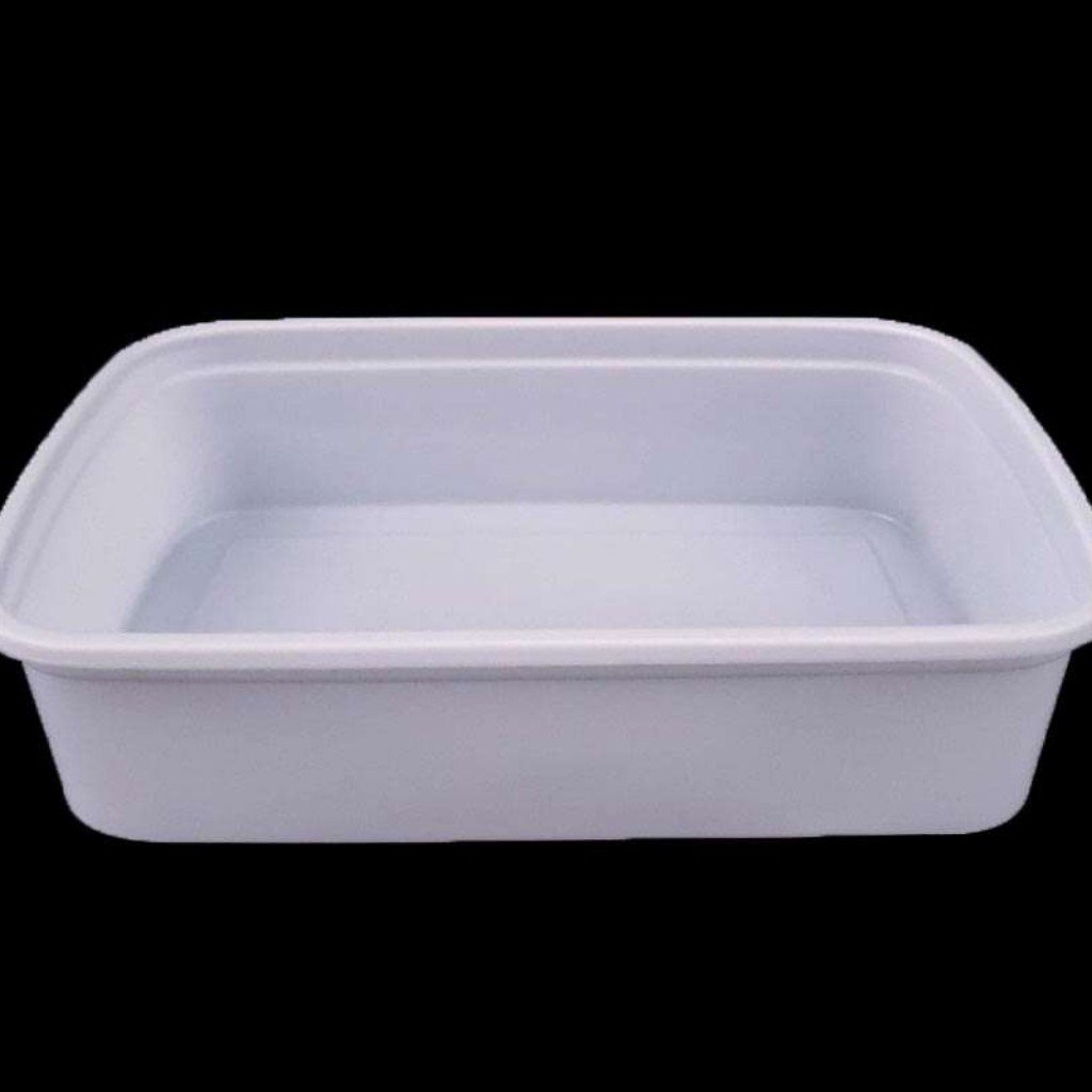 ظرف بستنی لیتری یکبار مصرف سایز 750 سی سی (500 گرمی)با درب پ پ (بسته 200 تایی)