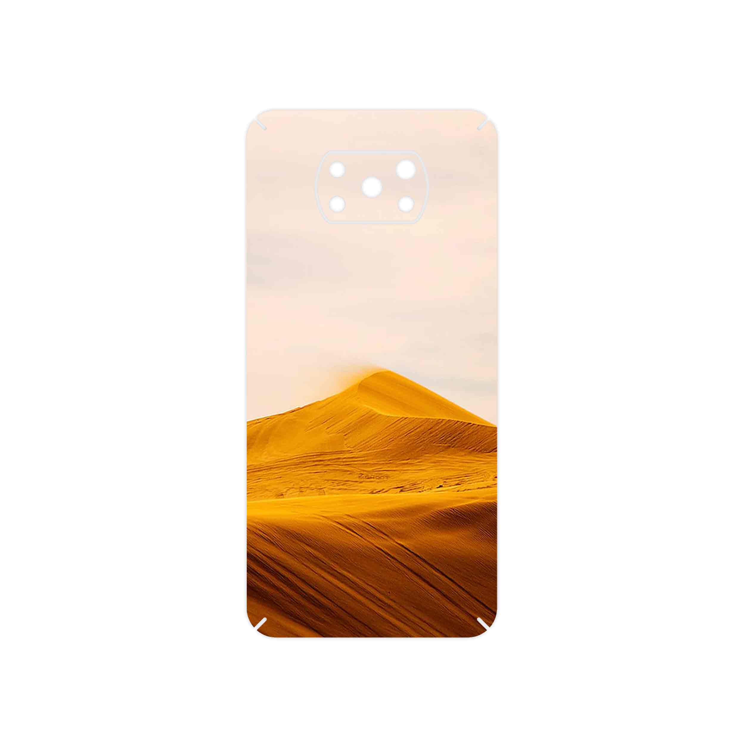 برچسب پوششی ماهوت مدل Sahara Desert مناسب برای گوشی موبایل شیائومی Poco X3 NFC
