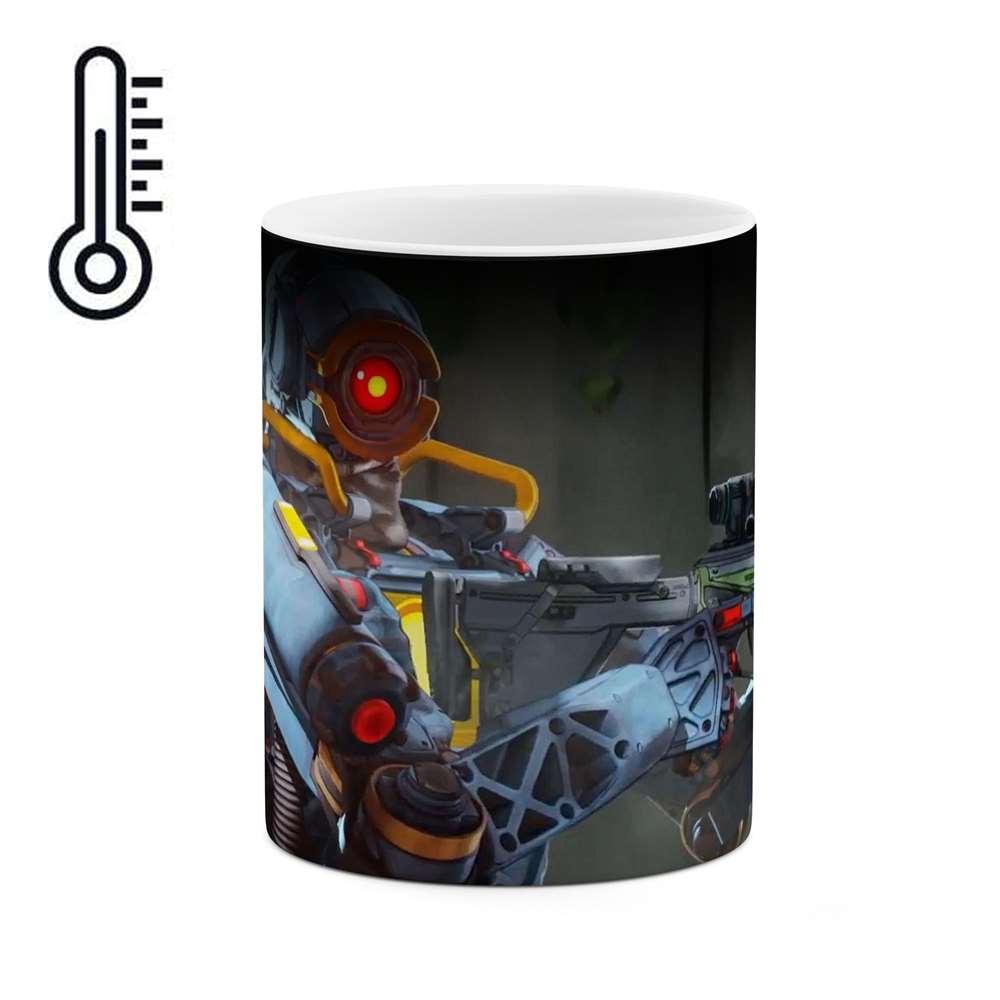 ماگ حرارتی طرح بازی Apex legend مدل mgph12011