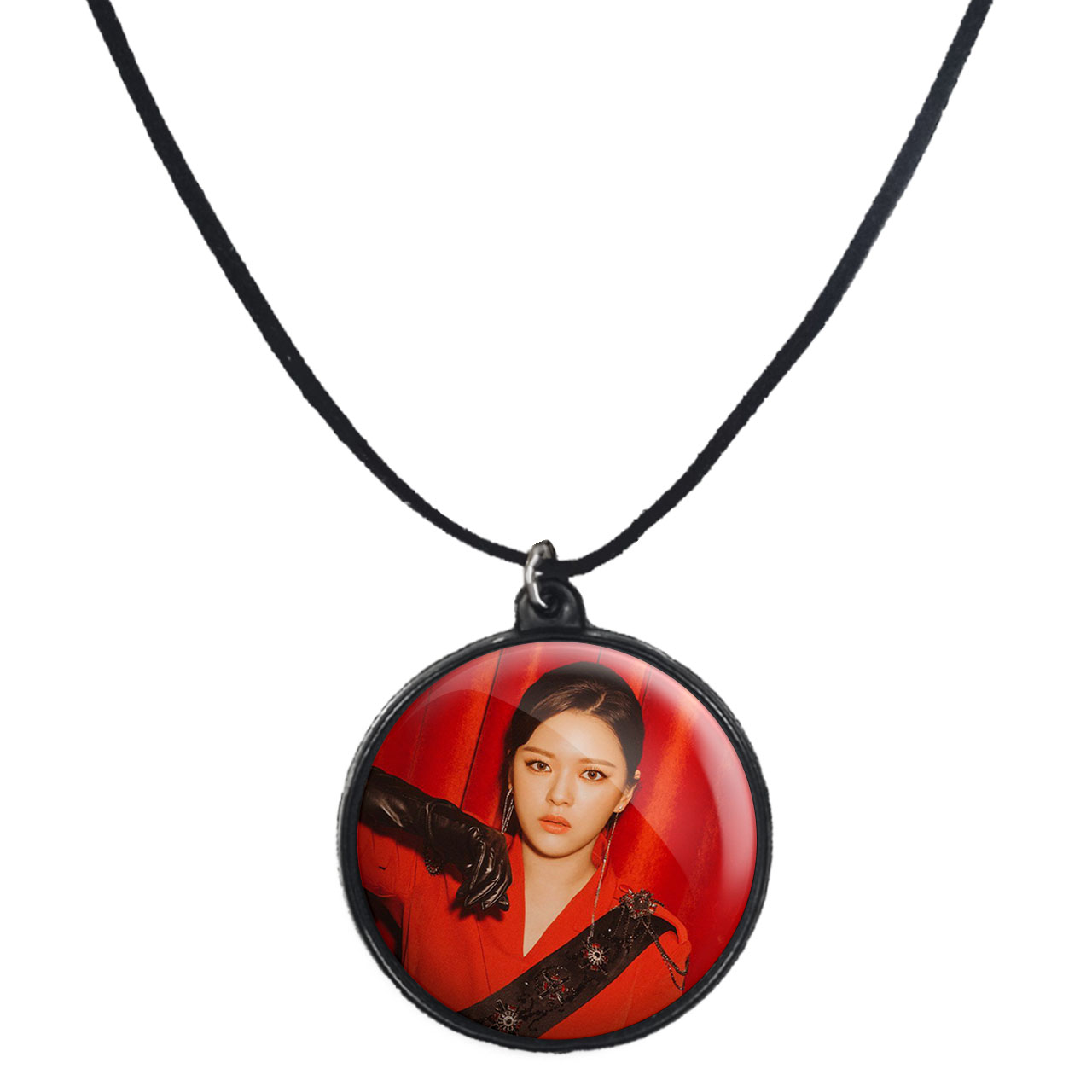 گردنبند پرمانه طرح تو ایس کد pmb.19763 مدل دو طرفه