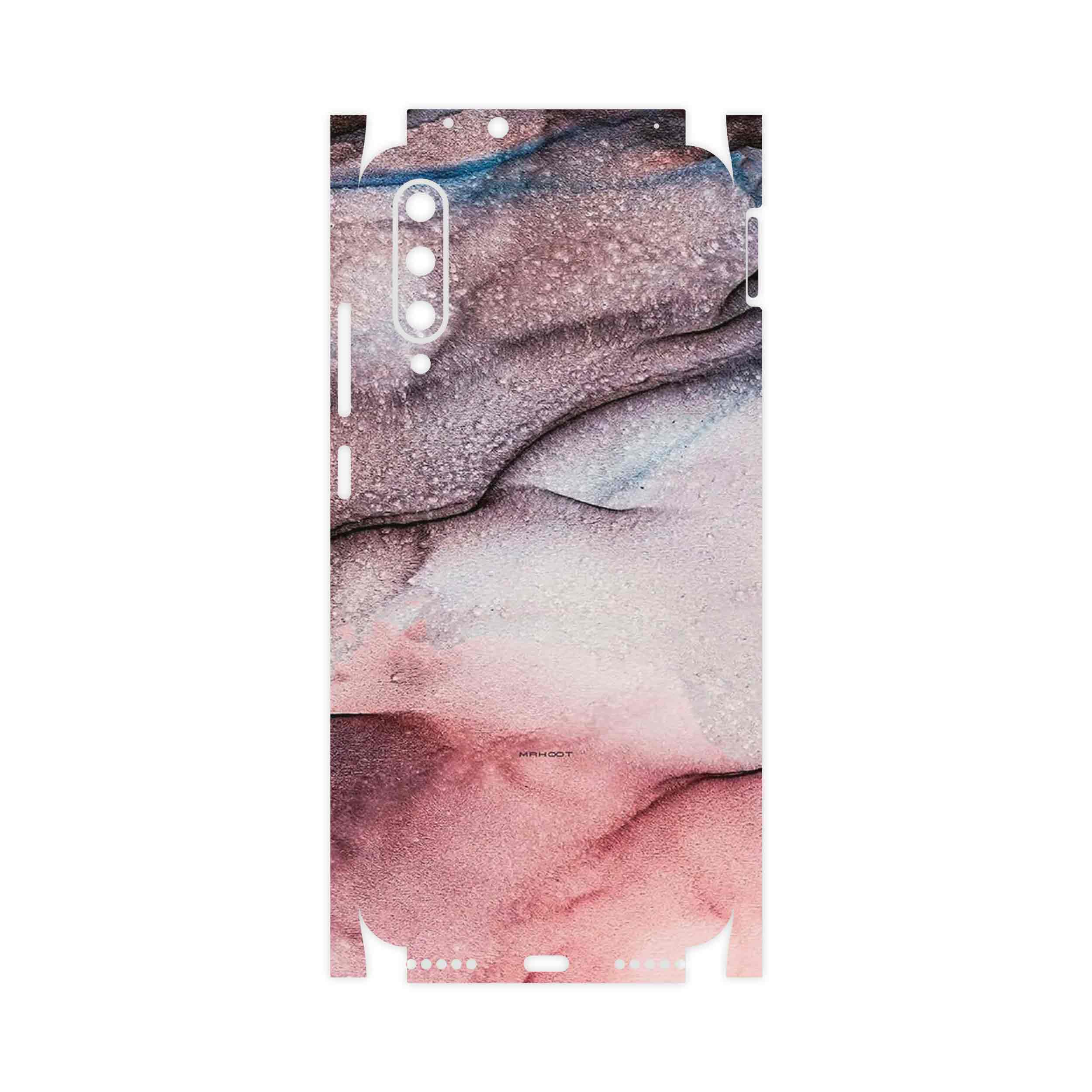 برچسب پوششی ماهوت مدل Smoky pink marble-FullSkin مناسب برای گوشی موبایل شیائومی Mi A3