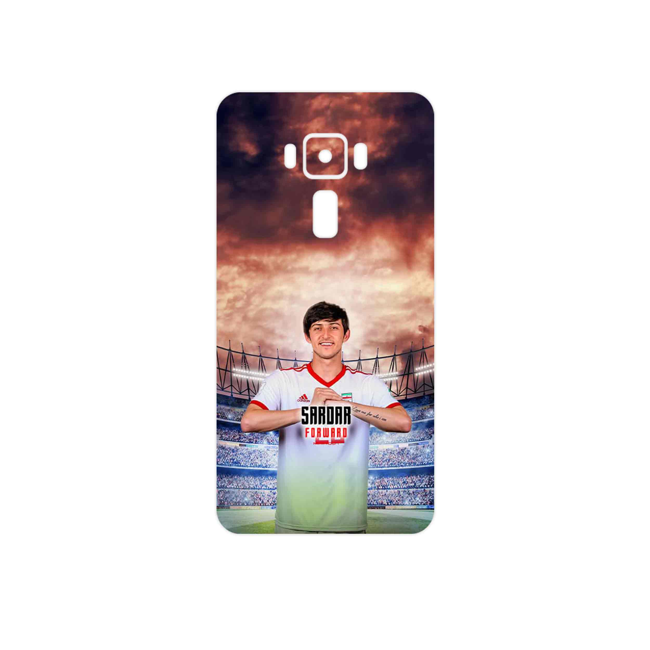 برچسب پوششی ماهوت مدل Sardar Azmoun مناسب برای گوشی موبایل ایسوس Zenfone 3 Laser ZC551KL