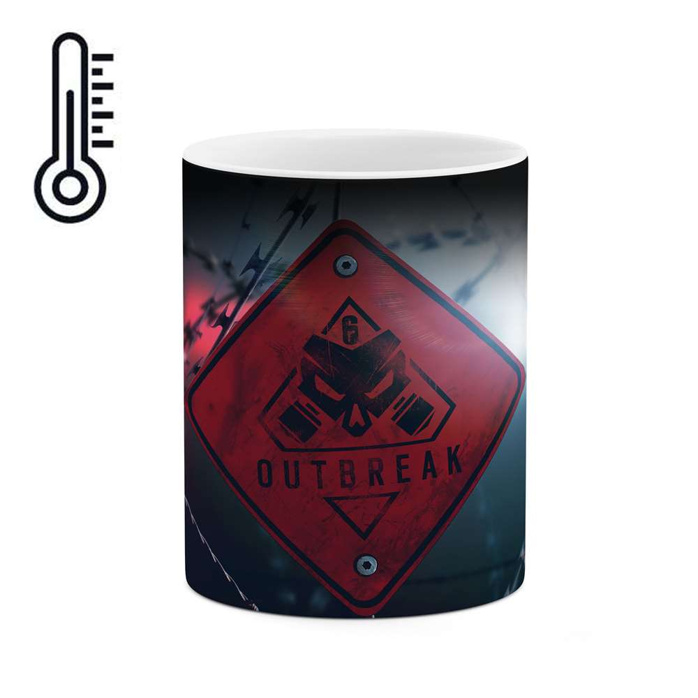 ماگ حرارتی طرح danger مدل mgp00894