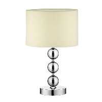 آباژور رومیزی لوتوس لایت مدل نینا کروم