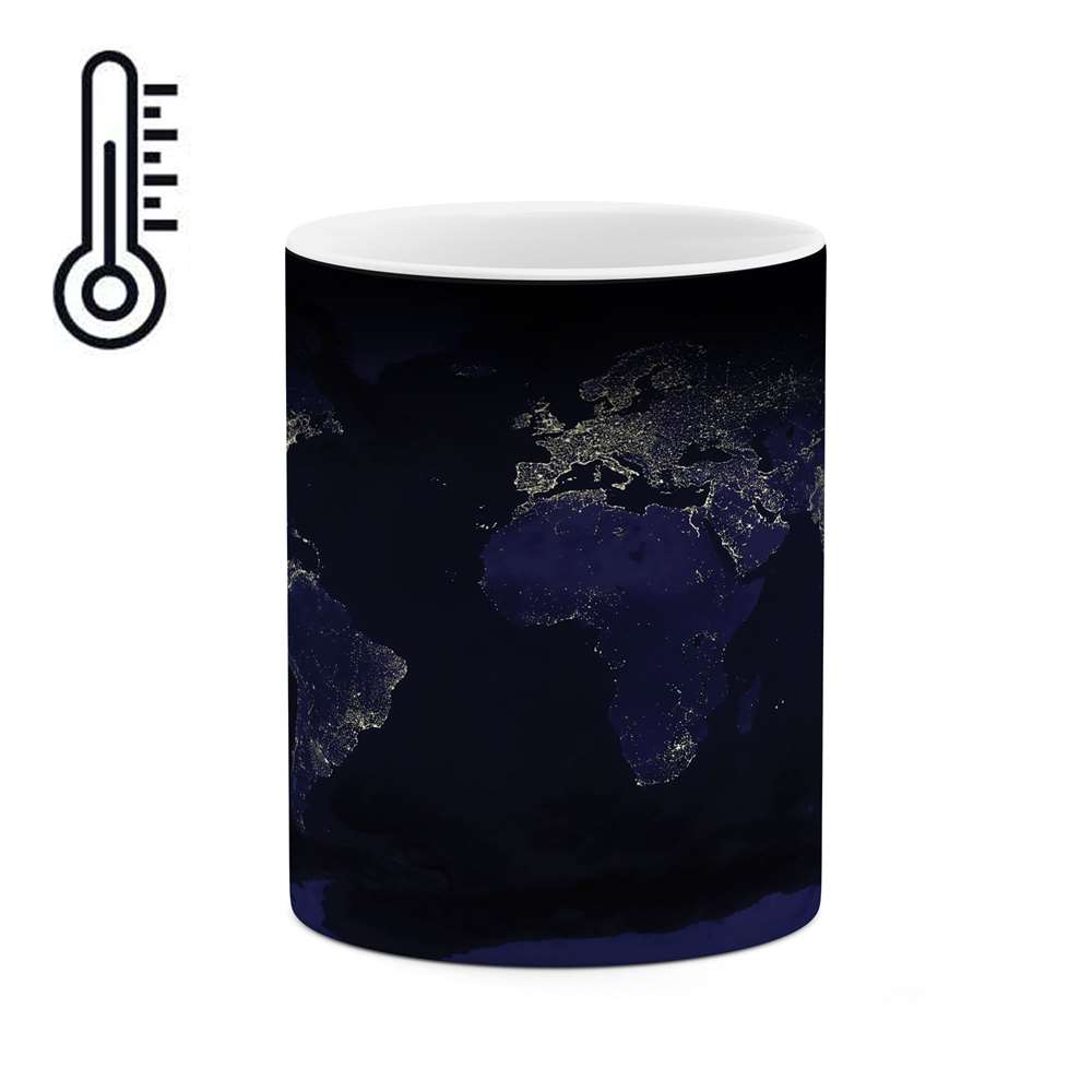 ماگ حرارتی طرح قاره ها مدل mgp00076