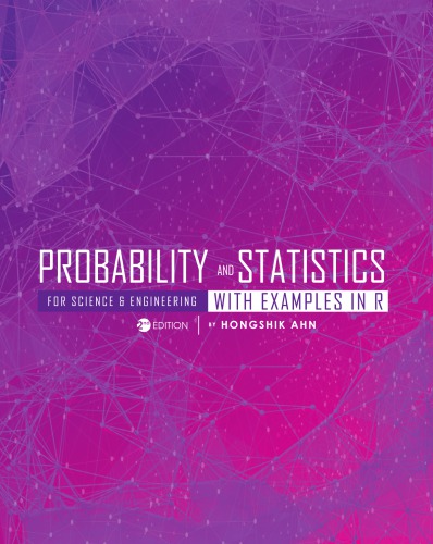 خرید و دانلود نسخه کامل کتاب Probability and Statistics for Science and Engineering with Examples in R