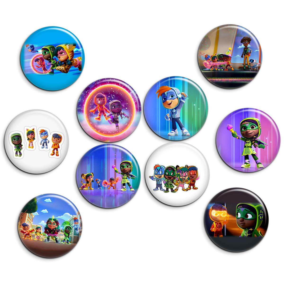 پیکسل پرمانه طرح گروه هیجان کد pmg.7993 مجموعه 10 عددی