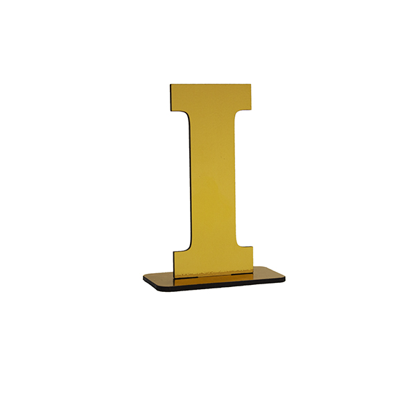 استند رومیزی تزیینی طرح حرف I