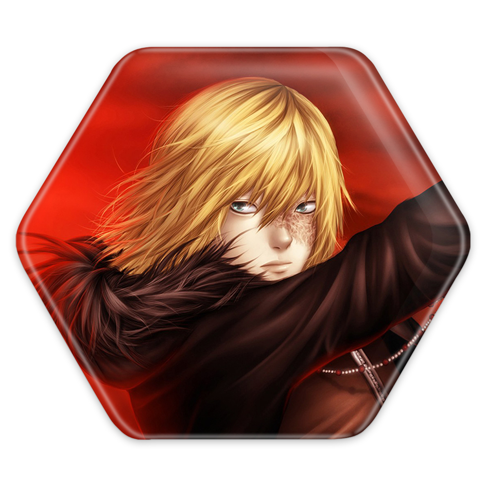 پیکسل خندالو طرح ملو انیمه دفترچه مرگ مدل شش ضلعی کد 11293