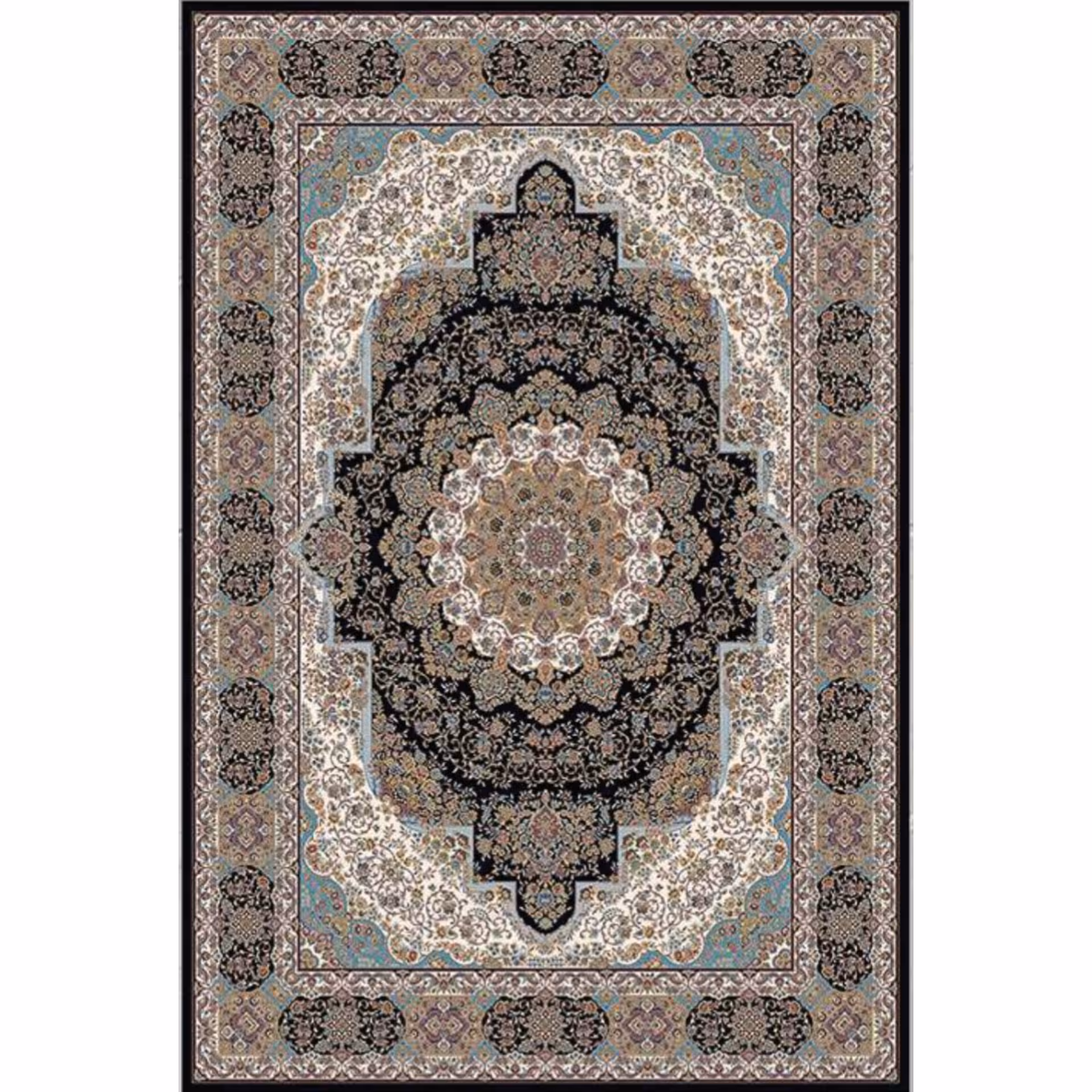 فرش مدرن با طرح فرش،جنس مخمل هازان، سایز 4 متری ، مناسب برای سالن پذیرایی (کد h207)