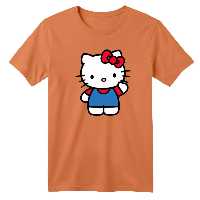 تی شرت آستین کوتاه بچگانه مدل کیتی کد 3 رنگ گلبهی