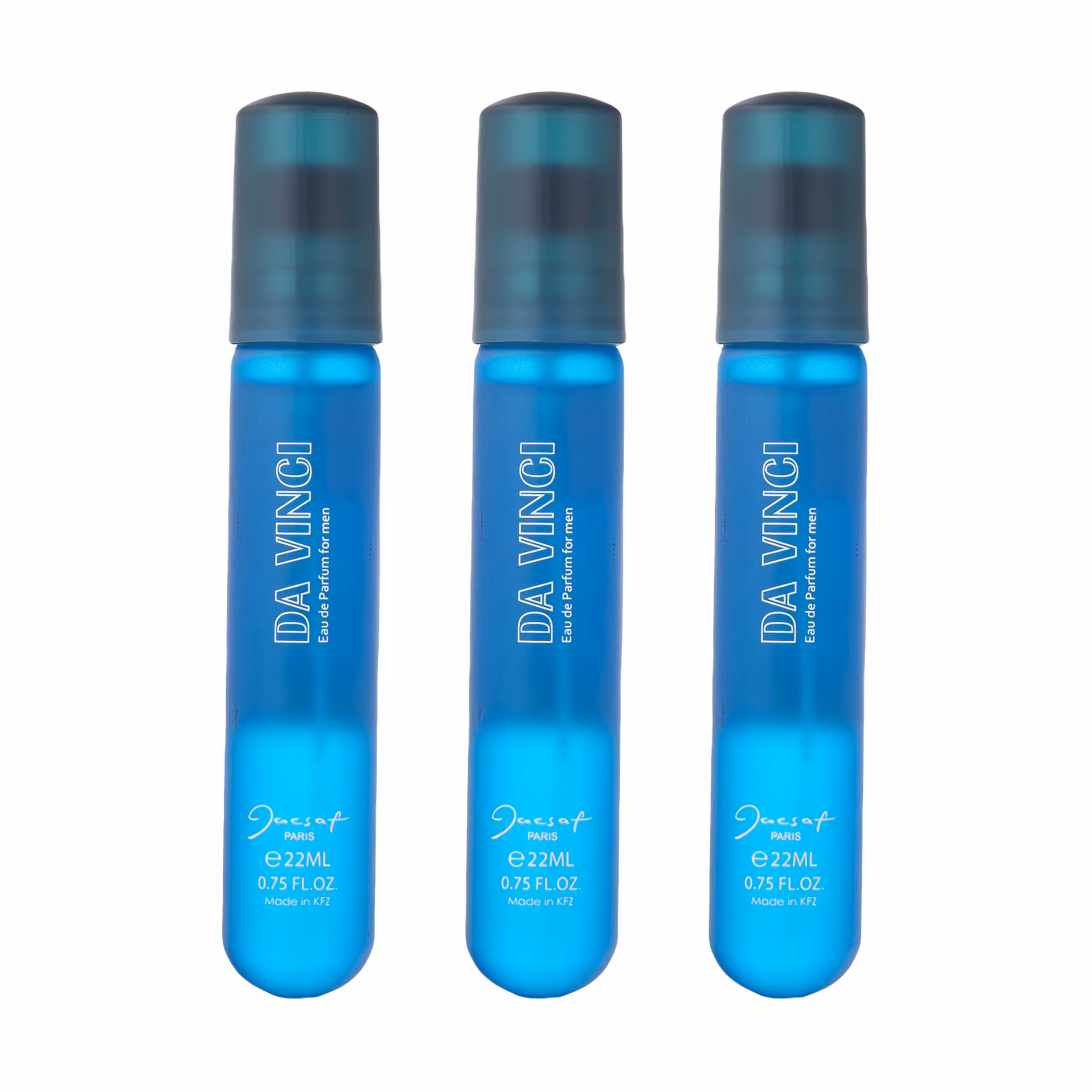 عطر جیبی مردانه ژک ساف مدل Da Vinci حجم 22 میلی لیتر بسته 3 عددی
