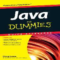 خرید و دانلود نسخه کامل کتاب Java For Dummies Quick Reference