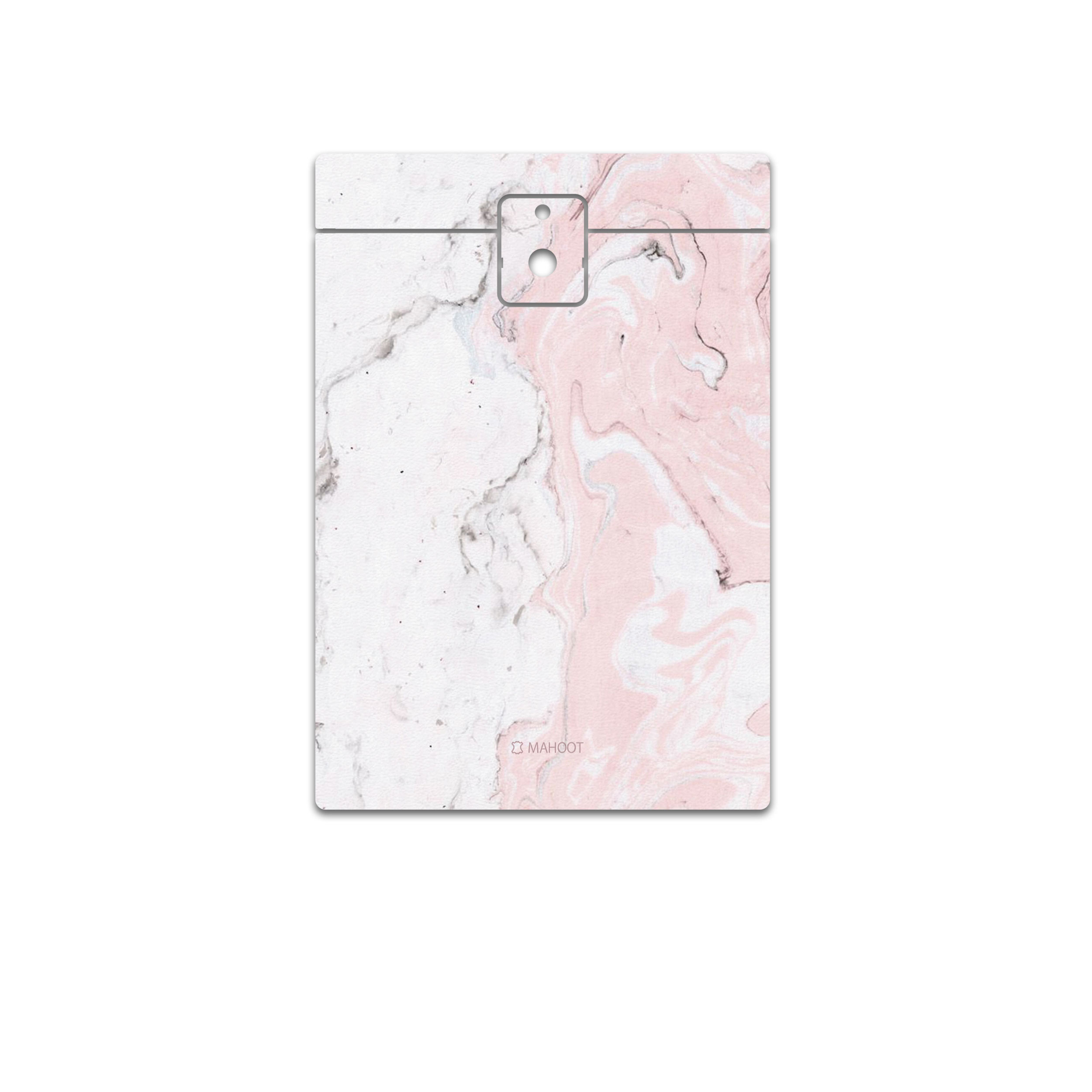 برچسب پوششی ماهوت مدل Blanco-Pink-Marble مناسب برای گوشی موبایل بلک بری Passport