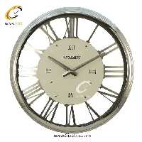 ساعت دیواری اورجینال آرتمیس آلیاژ فلزی نقره ای| کد رفرنس 12520، مدل: 2016Silver