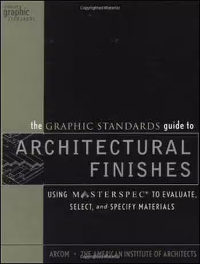 󾕇 دانلود کتاب The Graphic Standards Guide To Architetural Finishes - دانلود کتاب های دانشگاهی