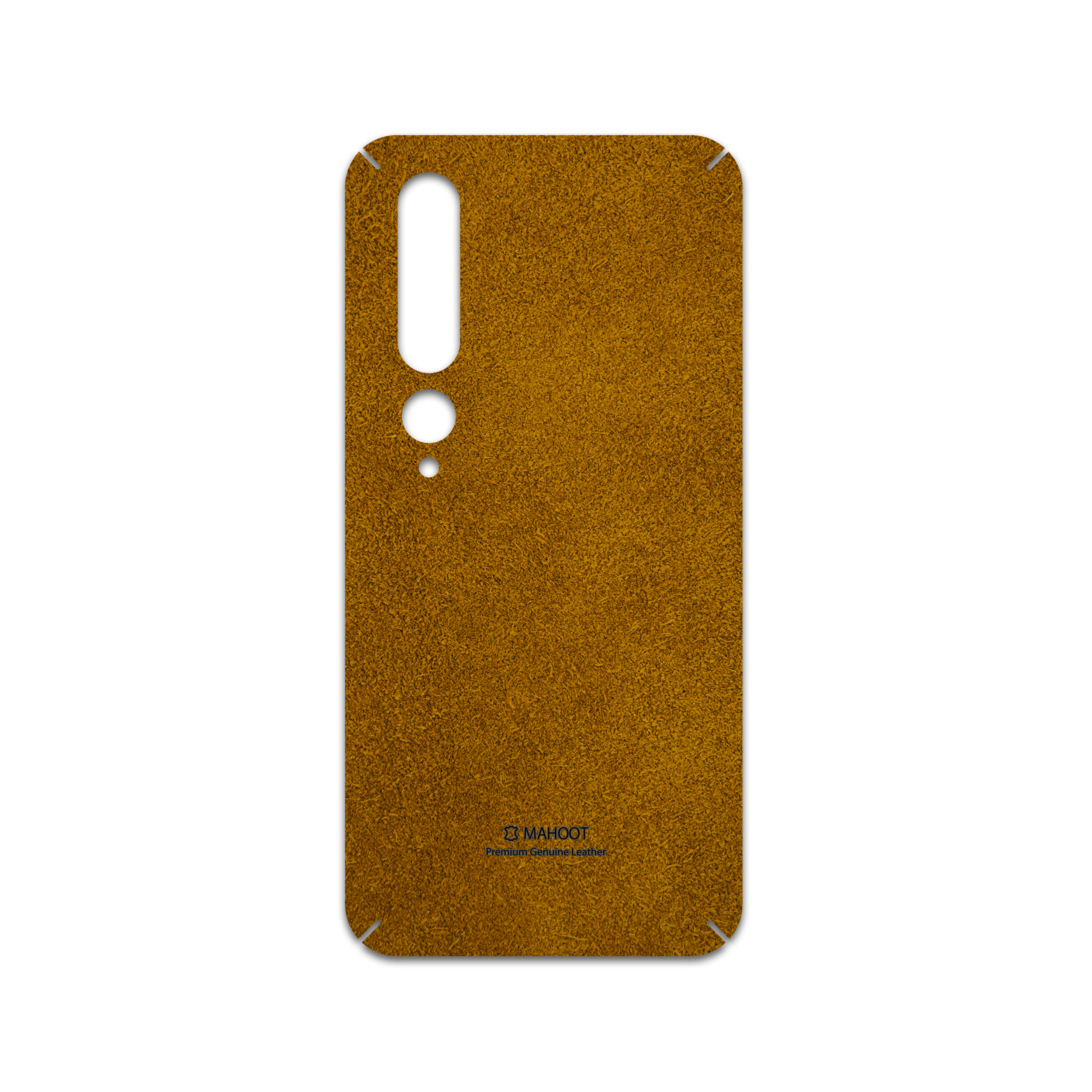 برچسب پوششی ماهوت مدل Brown-Chamois-Leather مناسب برای گوشی موبایل شیائومی Mi 10 5G