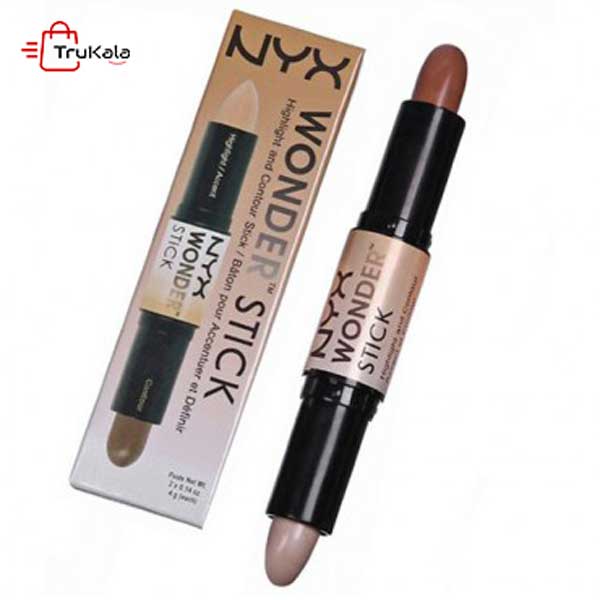 هایلایتر و کانتور دو طرفه نیکس مدل WONDER STICK