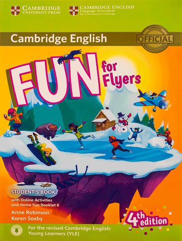 Fun for Flyers Students Book 4th Home Fun Booklet 6 CD