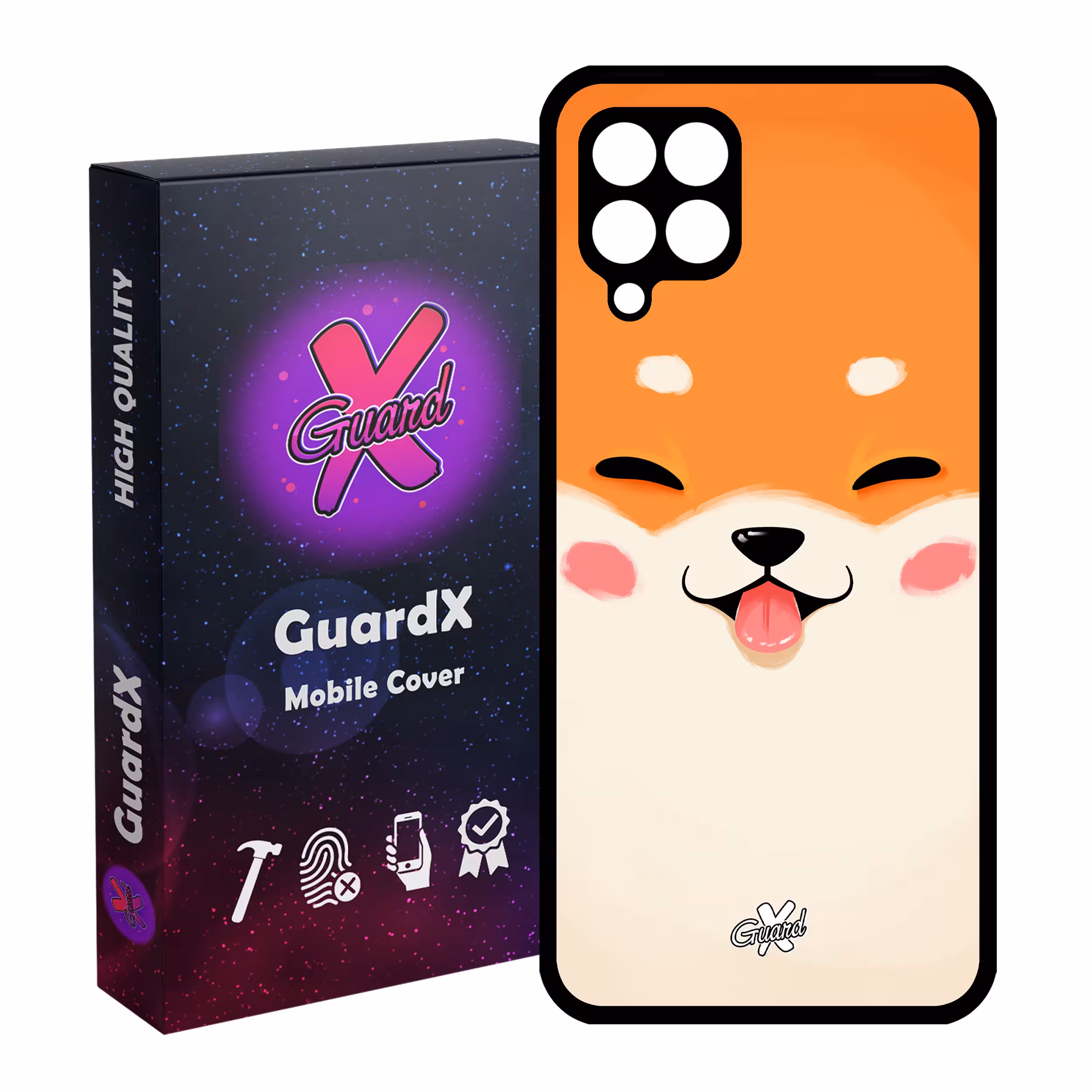 کاور گارد ایکس طرح Pet مدل Glass10243 مناسب برای گوشی موبایل سامسونگ Galaxy A22 4G