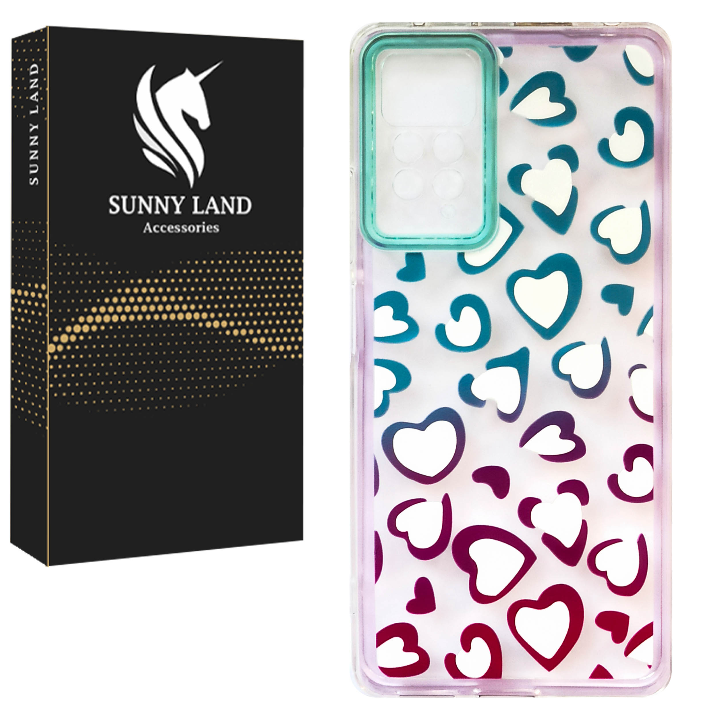 کاور سانی لند مدل Heart مناسب برای گوشی موبایل شیائومی Redmi Note 11 4g / Note 11S