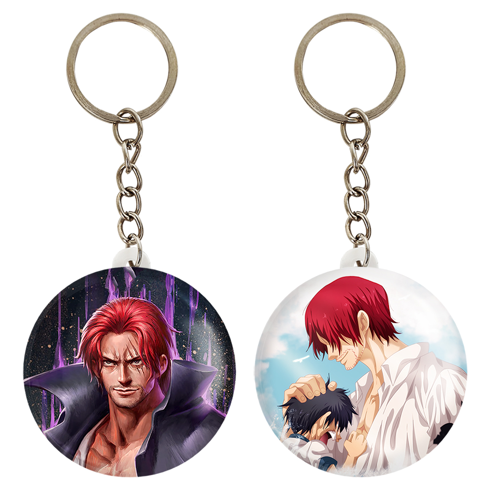 جاکلیدی خندالو مدل لوفی و شنکس انیمه وان پیس کد 1142711428 مجموعه 2 عددی