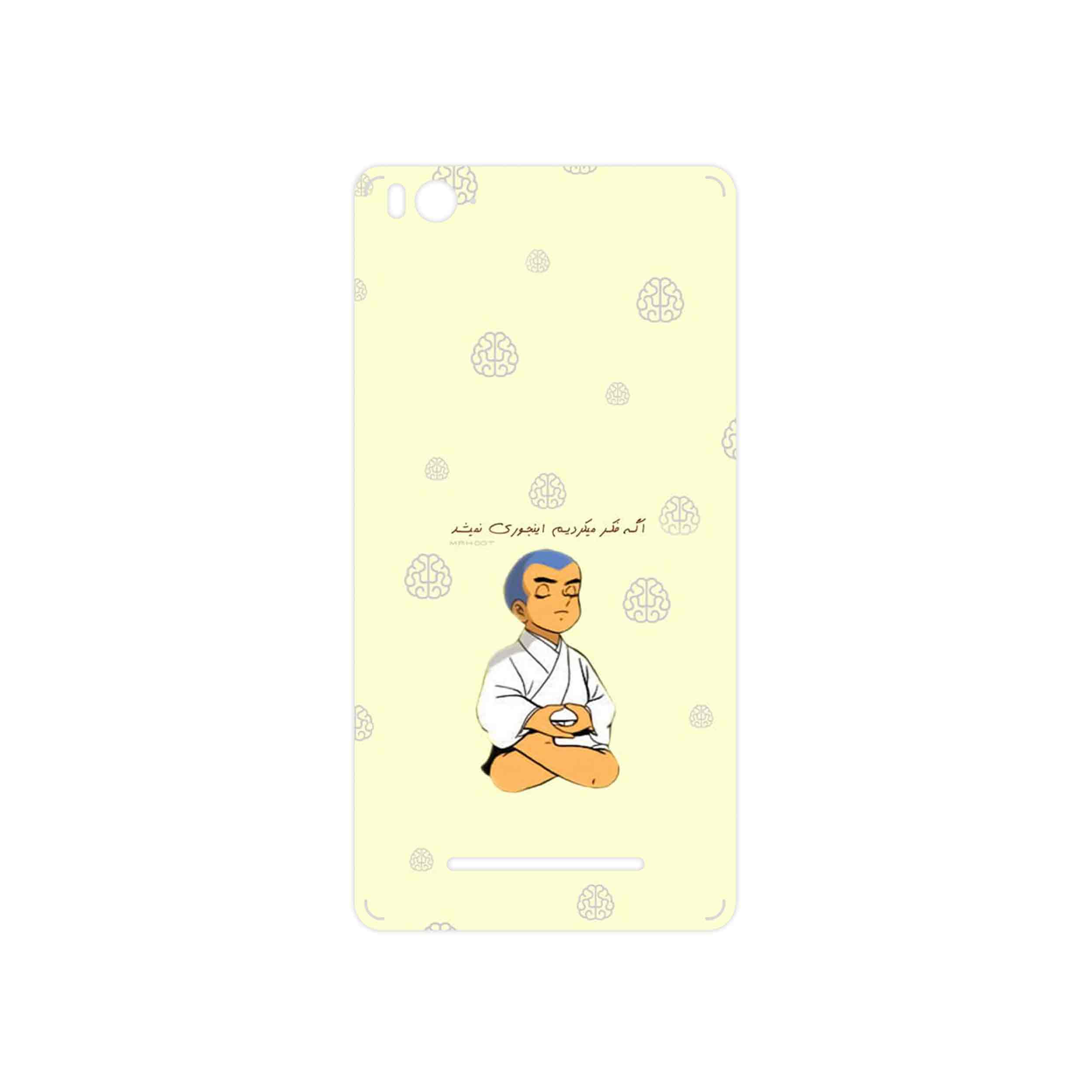 برچسب پوششی ماهوت مدل Ikkyu-san مناسب برای گوشی موبایل شیائومی Mi 4c