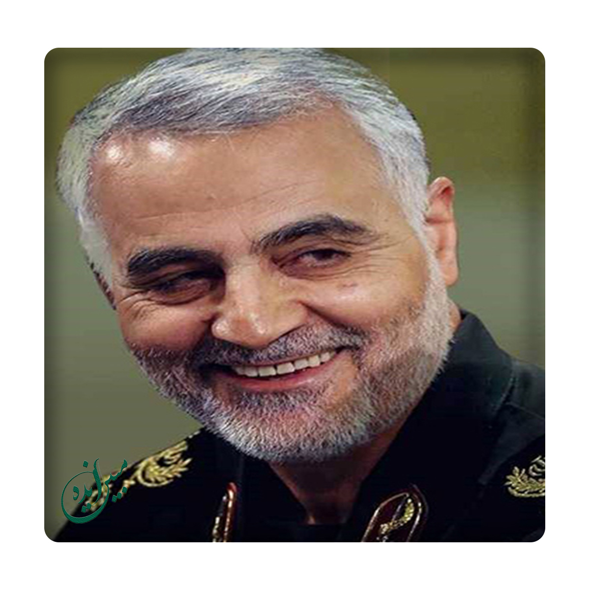 کاشی مبین ایده مدل حاج قاسم سلیمانی km10 کد 857