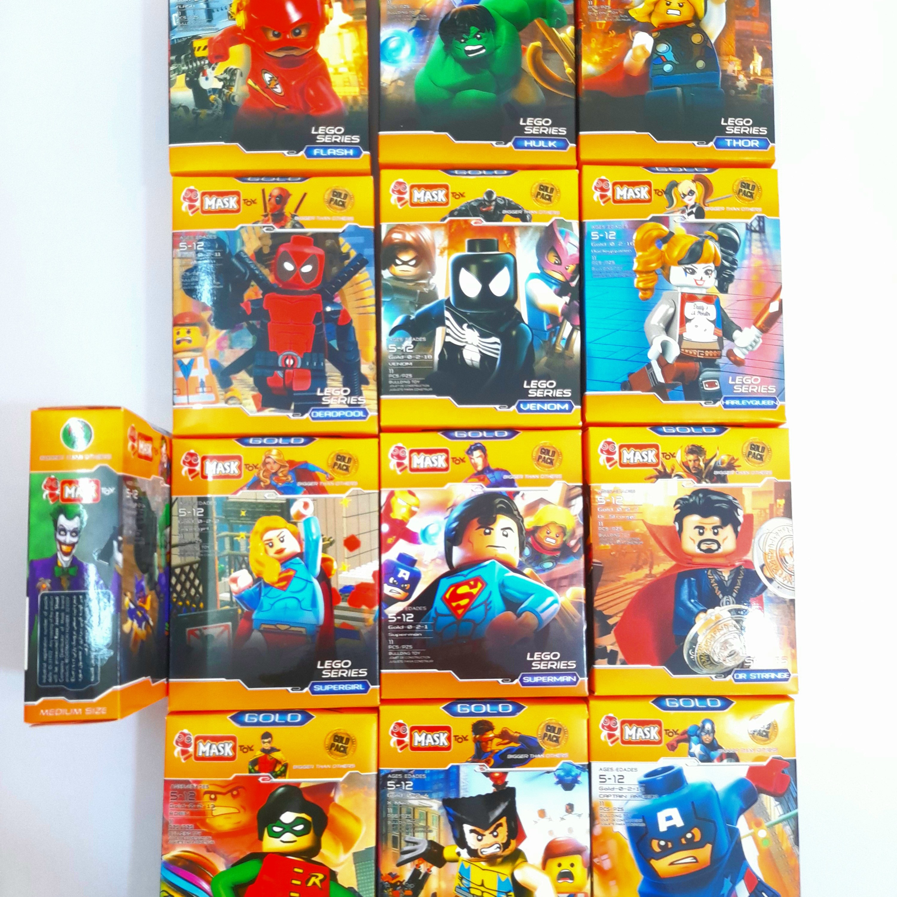 لگو کوچک با شخصیت های مارول