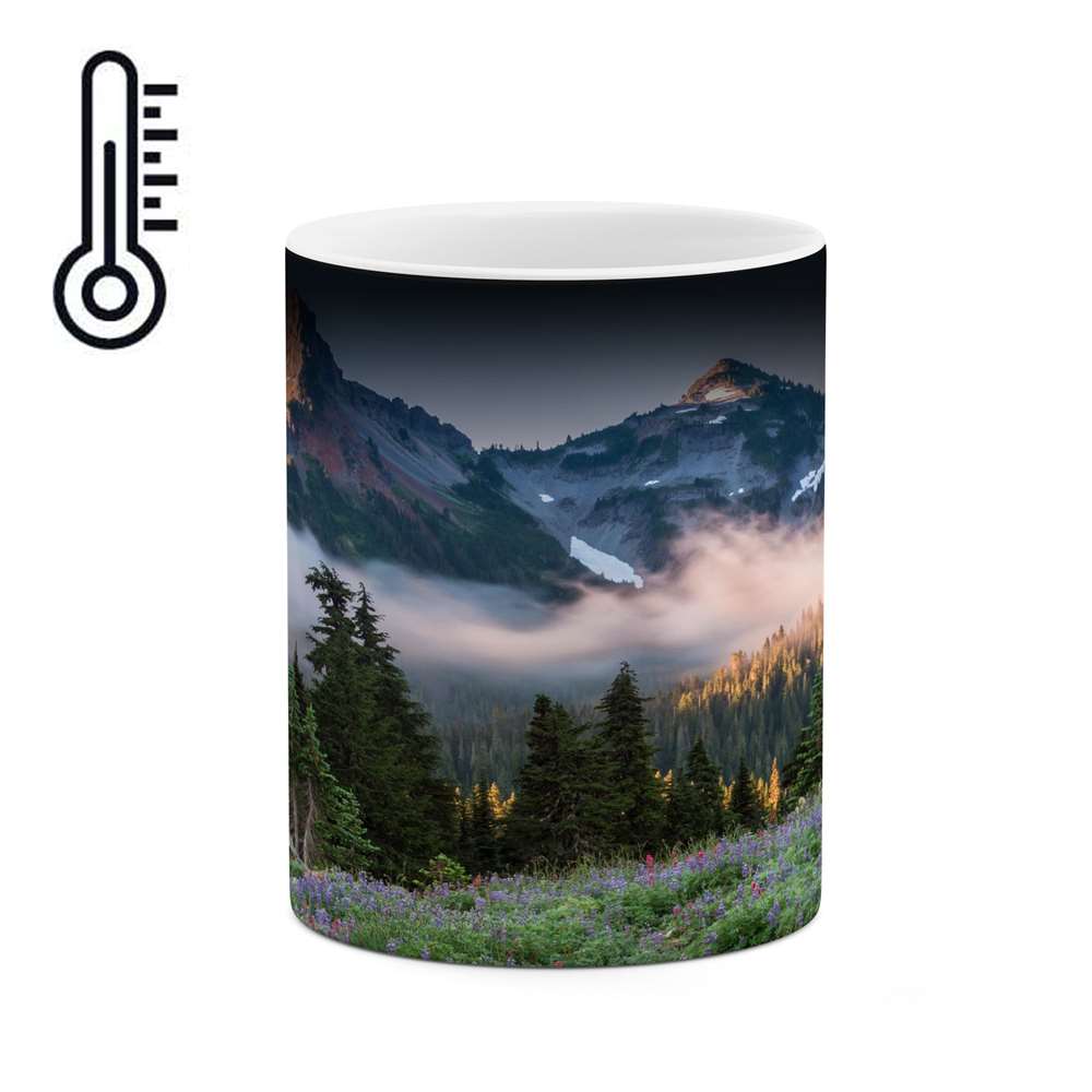 ماگ حرارتی کاکتی طرح منظره مدل mgh16865