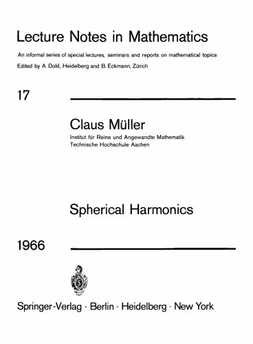 خرید و دانلود نسخه کامل کتاب Spherical Harmonics